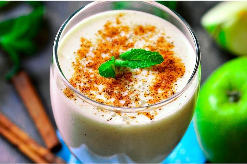 Smoothie Pomme Cannelle