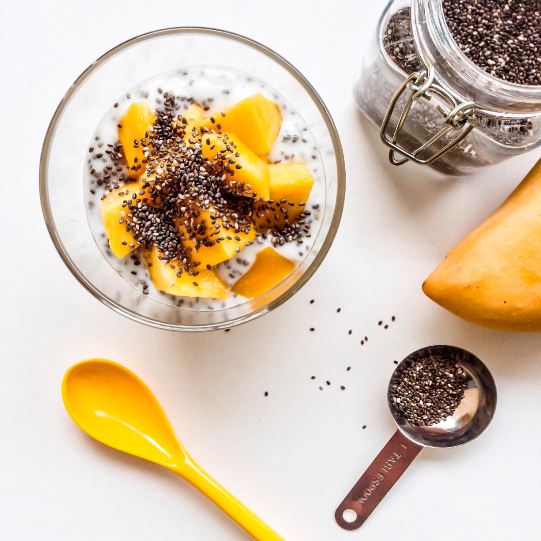 Smoothie à la mangue et au yaourt grec