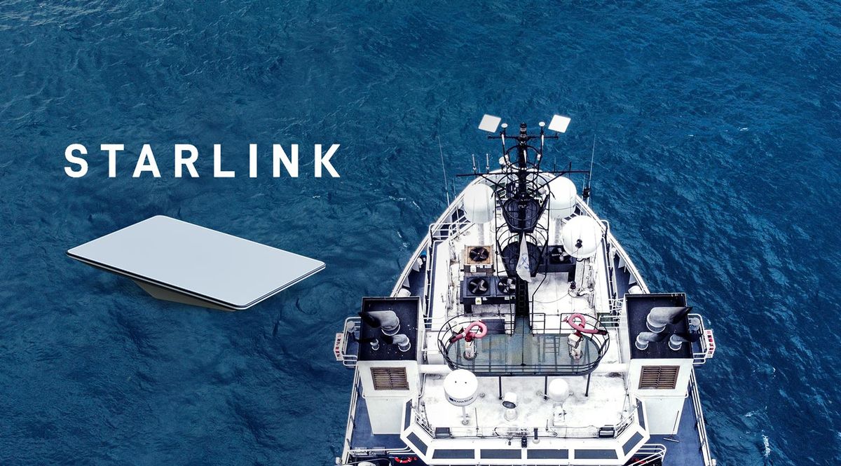 Starlink Maritime : La révolution de la connectivité Internet en mer est enfin là !