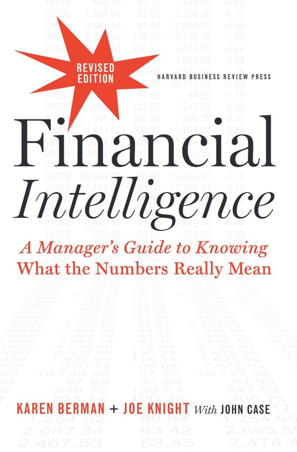 Finance pour Managers - Une exploration de "Financial Intelligence"